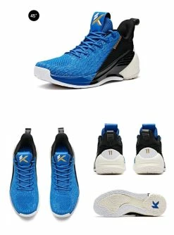 China&Sport Anta 2019 Klay Thompson KT4 Low Men's Basketball Shoes - Blue/Black/White 5 China&Sport Anta 2019 Klay Thompson KT4 Low Men's Basketball Shoes - Blue/Black/White -Li-Ning Shop 111921102 2 2