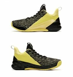 Alternative view of China&Sport Anta 2019 Klay Thompson KT4 Low Men's Basketball Shoes - Black/Yellow