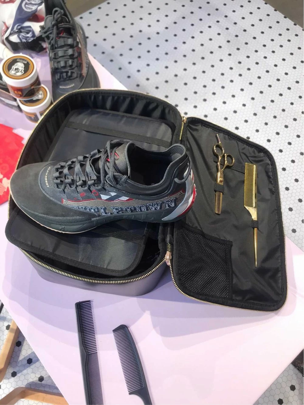 China&Sport Anta Gordon Hayward GH1 "BARBER SHOP" 2020 Spring Basketball Sneakers 4 China&Sport Anta Gordon Hayward GH1 "BARBER SHOP" 2020 Spring Basketball Sneakers - Image 4