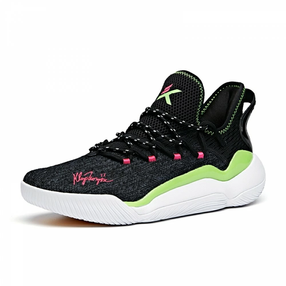 China&Sport Anta KT LIGHT V 2020 Klay Thompson Men's Basketball Sneakers - Black/Gray/Pink 2 China&Sport Anta KT LIGHT V 2020 Klay Thompson Men's Basketball Sneakers - Black/Gray/Pink - Image 2
