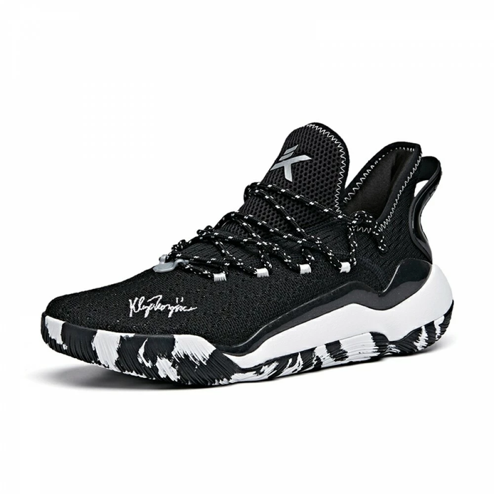 China&Sport Anta KT LIGHT V 2020 Klay Thompson Men's Basketball Sneakers - Black/White 3 China&Sport Anta KT LIGHT V 2020 Klay Thompson Men's Basketball Sneakers - Black/White - Image 3