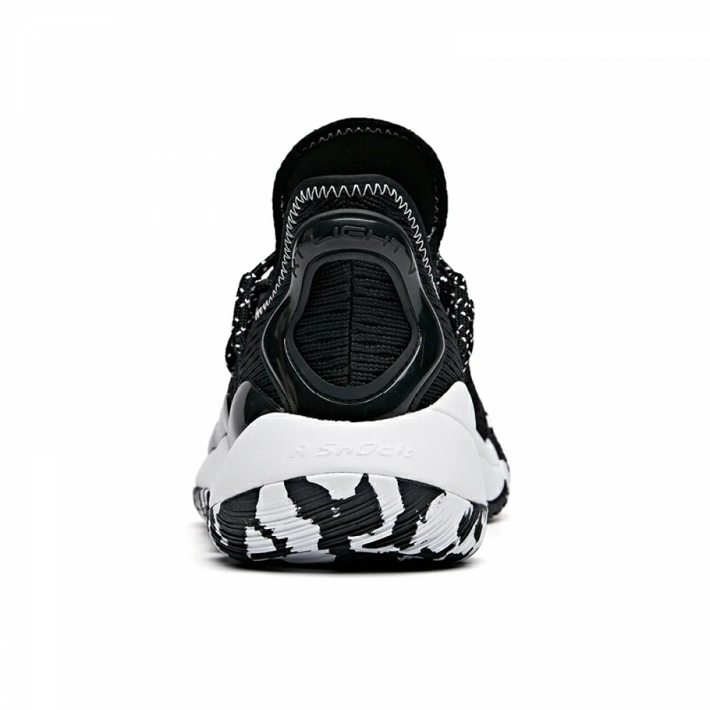 China&Sport Anta KT LIGHT V 2020 Klay Thompson Men's Basketball Sneakers - Black/White 4 China&Sport Anta KT LIGHT V 2020 Klay Thompson Men's Basketball Sneakers - Black/White - Image 4