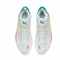 China&Sport Anta KT5 Klay Thompson "Have Fun" Low Basketball Sneakers - White/Green 7 China&Sport Anta KT5 Klay Thompson "Have Fun" Low Basketball Sneakers - White/Green -Li-Ning Shop 112031102 1 3