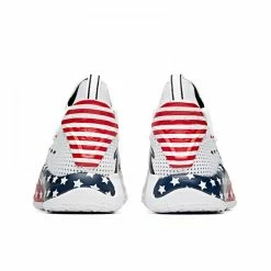 China&Sport Anta KT5 Klay Thompson "Stars And Stripes" Low Basketball Sneakers - White/Red 9 China&Sport Anta KT5 Klay Thompson "Stars And Stripes" Low Basketball Sneakers - White/Red -Li-Ning Shop 112031102 3 4