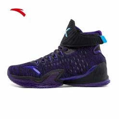 Alternative view of China&Sport Anta 2020 KT Klay Thompson New KT3 Color Basketball Sneakers - Black/Purple