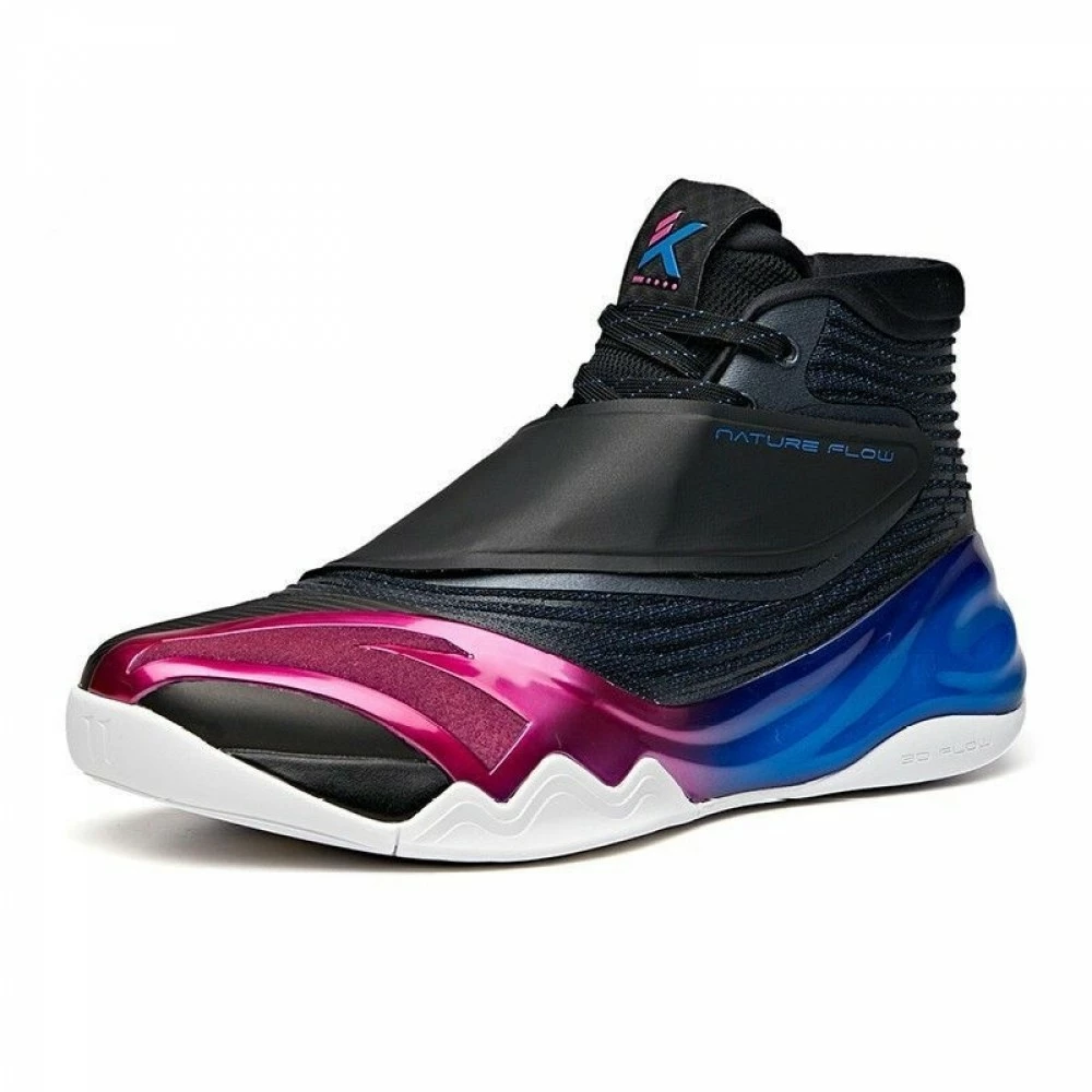 China&Sport Anta KT6 Klay Thompson 2020 Men's Basketball Sneakers - Black/Blue/Purple 1 China&Sport Anta KT6 Klay Thompson 2020 Men's Basketball Sneakers - Black/Blue/Purple