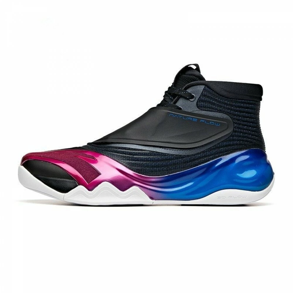 China&Sport Anta KT6 Klay Thompson 2020 Men's Basketball Sneakers - Black/Blue/Purple 4 China&Sport Anta KT6 Klay Thompson 2020 Men's Basketball Sneakers - Black/Blue/Purple - Image 4