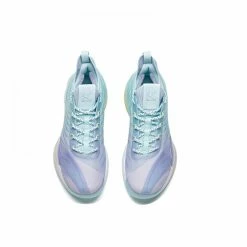Alternative view of China&Sport Anta 2021 KT6 Klay Thompson Low Basketball Sneakers - Ice Blue