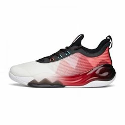 China&Sport Anta KT6 Klay Thompson 2021 New Colorway Low Basketball Sneakers - White/Black/Red
