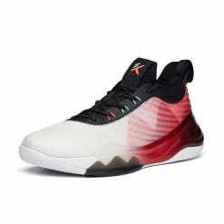 Alternative view of China&Sport Anta KT6 Klay Thompson 2021 New Colorway Low Basketball Sneakers - White/Black/Red