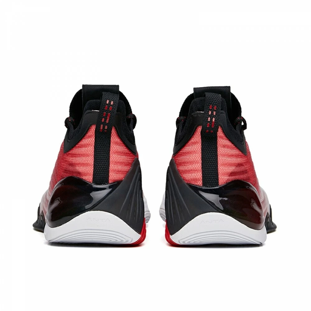 China&Sport Anta KT6 Klay Thompson 2021 New Colorway Low Basketball Sneakers - White/Black/Red 4 China&Sport Anta KT6 Klay Thompson 2021 New Colorway Low Basketball Sneakers - White/Black/Red - Image 4
