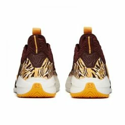 Li-Ning Shop 20 China&Sport Anta GH2 Gordon Hayward 2021 Winter Men's Low Anta Outdoor Basketball Sneakers - Brown/Yellow/White