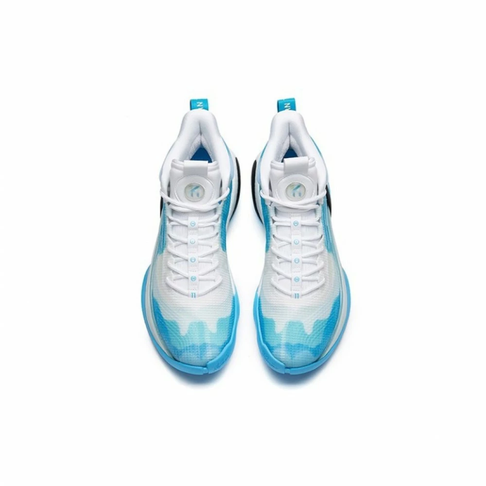 China&Sport Anta KT7 Klay Thompson 2022 New Color High Top Basketball Sneakers - Blue/White 2 China&Sport Anta KT7 Klay Thompson 2022 New Color High Top Basketball Sneakers - Blue/White - Image 2