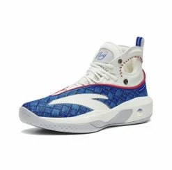 China&Sport Anta KT8 Klay Thompson "Baseball" Basketball Sneakers - White/Blue -Li-Ning Shop 112241101 4 1