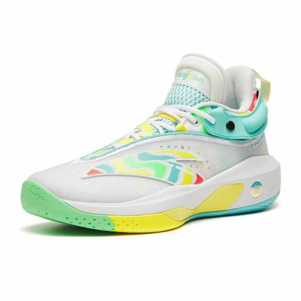 China&Sport Anta KT8 Klay Thompson Basketball Sneakers - White/Green 6 China&Sport Anta KT8 Klay Thompson Basketball Sneakers - White/Green - Image 6