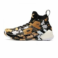 China&Sport Anta 2019 Klay Thompson KT4 Men's Basketball Shoes - Gold/Black [11911101-14]