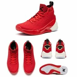 China&Sport Anta 2019 Klay Thompson KT4 Men's Basketball Shoes - College Red [11911101-2] -Li-Ning Shop 11911101 2 2 1