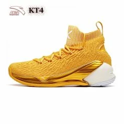 Alternative view of China&Sport Anta 2019 Spring New Klay Thompson KT4 "Home" Men's Basketball Shoes - Yellow/Gold