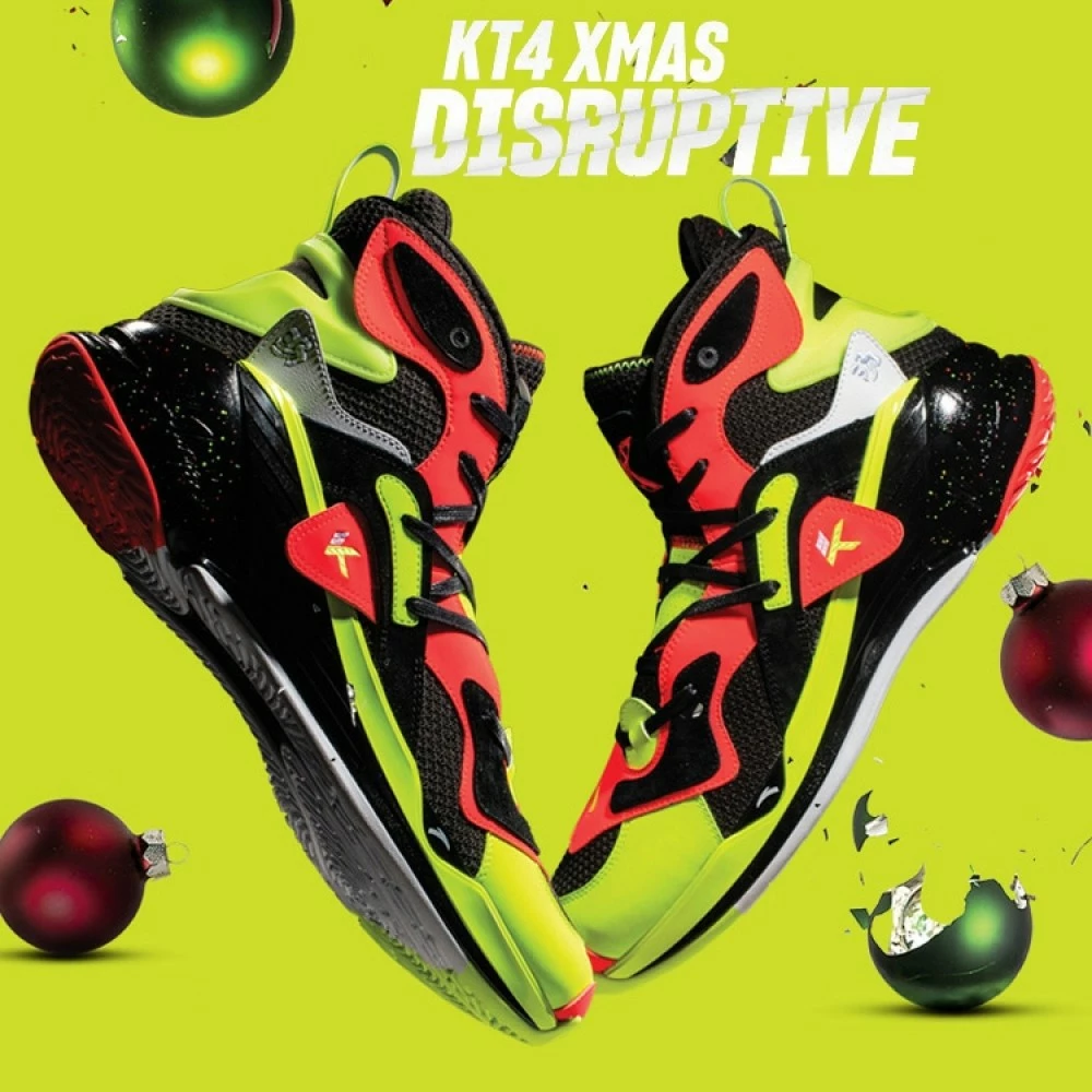 China&Sport Anta Klay Thompson KT4 XMAS "Disruptive" Basketball Shoes Gift Pack 5 China&Sport Anta Klay Thompson KT4 XMAS "Disruptive" Basketball Shoes Gift Pack - Image 5