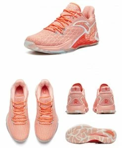 Alternative view of China&Sport 2019 Summer Anta Rajon Rondo RR5 NBA Basketball Shoes - Pink/Orange