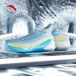 China&Sport Anta 2019 Klay Thompson KT4 Men's High Tops Basketball Shoes - Ice Blue/White 7 China&Sport Anta 2019 Klay Thompson KT4 Men's High Tops Basketball Shoes - Ice Blue/White -Li-Ning Shop 11921101 1 1
