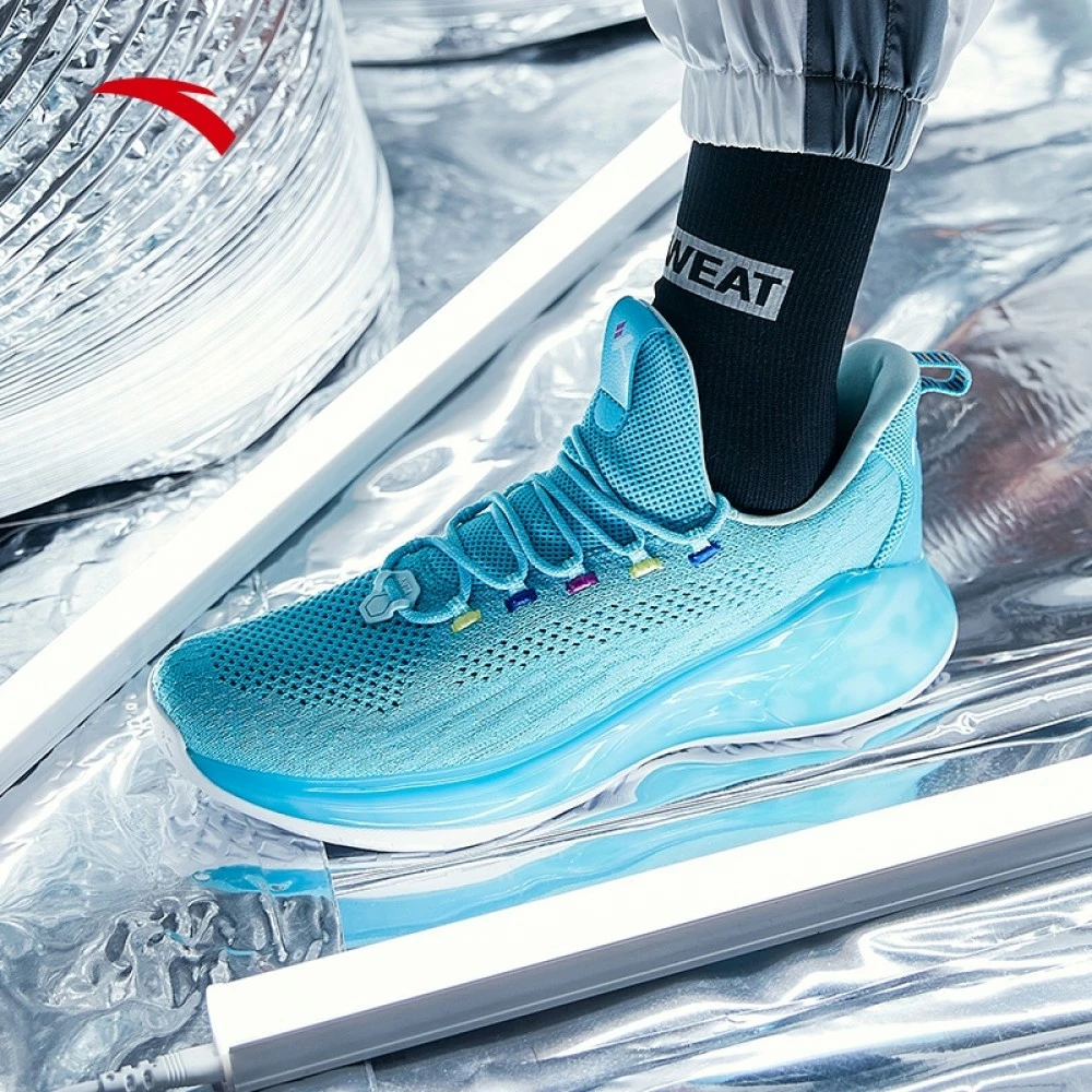 China&Sport Anta 2019 Spring KT4 Klay Thompson Light Low Basketball Shoes - Ice Blue/White 4 China&Sport Anta 2019 Spring KT4 Klay Thompson Light Low Basketball Shoes - Ice Blue/White - Image 4