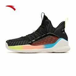 China&Sport Anta 2019 KT4 Klay Thompson Splash Men's Basketball Shoes - Black/Orange/Green/Blue
