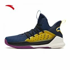 China&Sport Anta 2019 KT4 Klay Thompson Splash Men's Basketball Shoes - Blue/Yellow