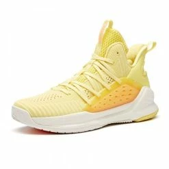 China&Sport Anta 2019 KT4 Splash Klay Thompson Men's Mid Basketball Shoes - Yellow/Orange