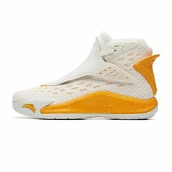 China&Sport Anta KT5 Klay Thompson "Home" Basketball Shoes - White/Orange