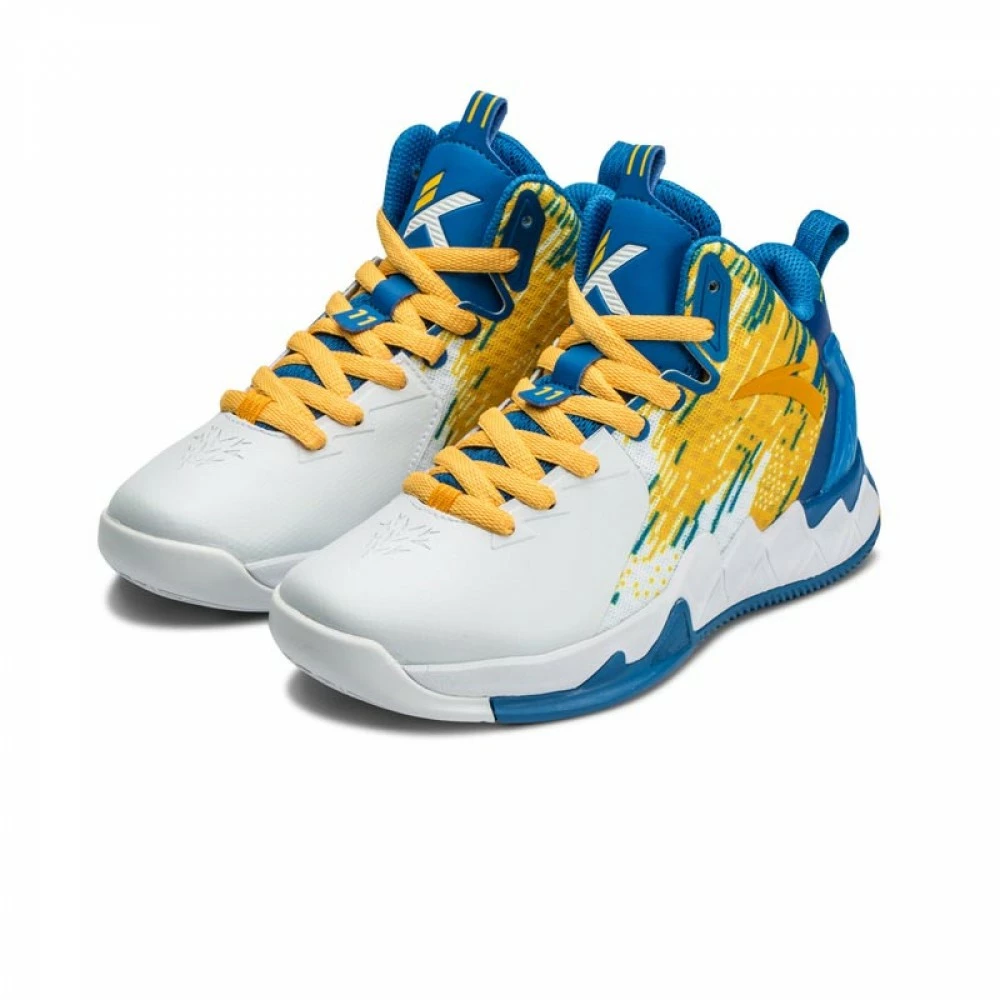 China&Sport Anta Klay Thompson KT2 Kids "Blazing 3" Home Basketball Shoes 4 China&Sport Anta Klay Thompson KT2 Kids "Blazing 3" Home Basketball Shoes - Image 4