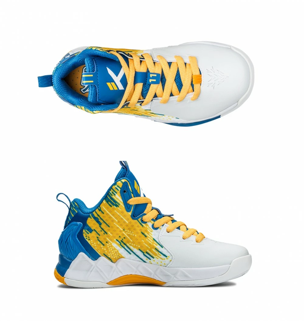 China&Sport Anta Klay Thompson KT2 Kids "Blazing 3" Home Basketball Shoes 5 China&Sport Anta Klay Thompson KT2 Kids "Blazing 3" Home Basketball Shoes - Image 5