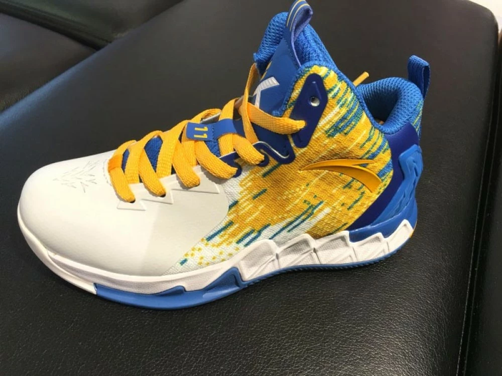 China&Sport Anta Klay Thompson KT2 Kids "Blazing 3" Home Basketball Shoes 7 China&Sport Anta Klay Thompson KT2 Kids "Blazing 3" Home Basketball Shoes - Image 7