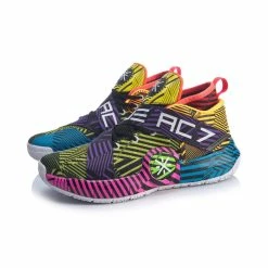 China&Sport Way Of Wade All City 7 Men's Basketball Shoes - Black/Yellow/Purple -Li-Ning Shop abap099 1 3