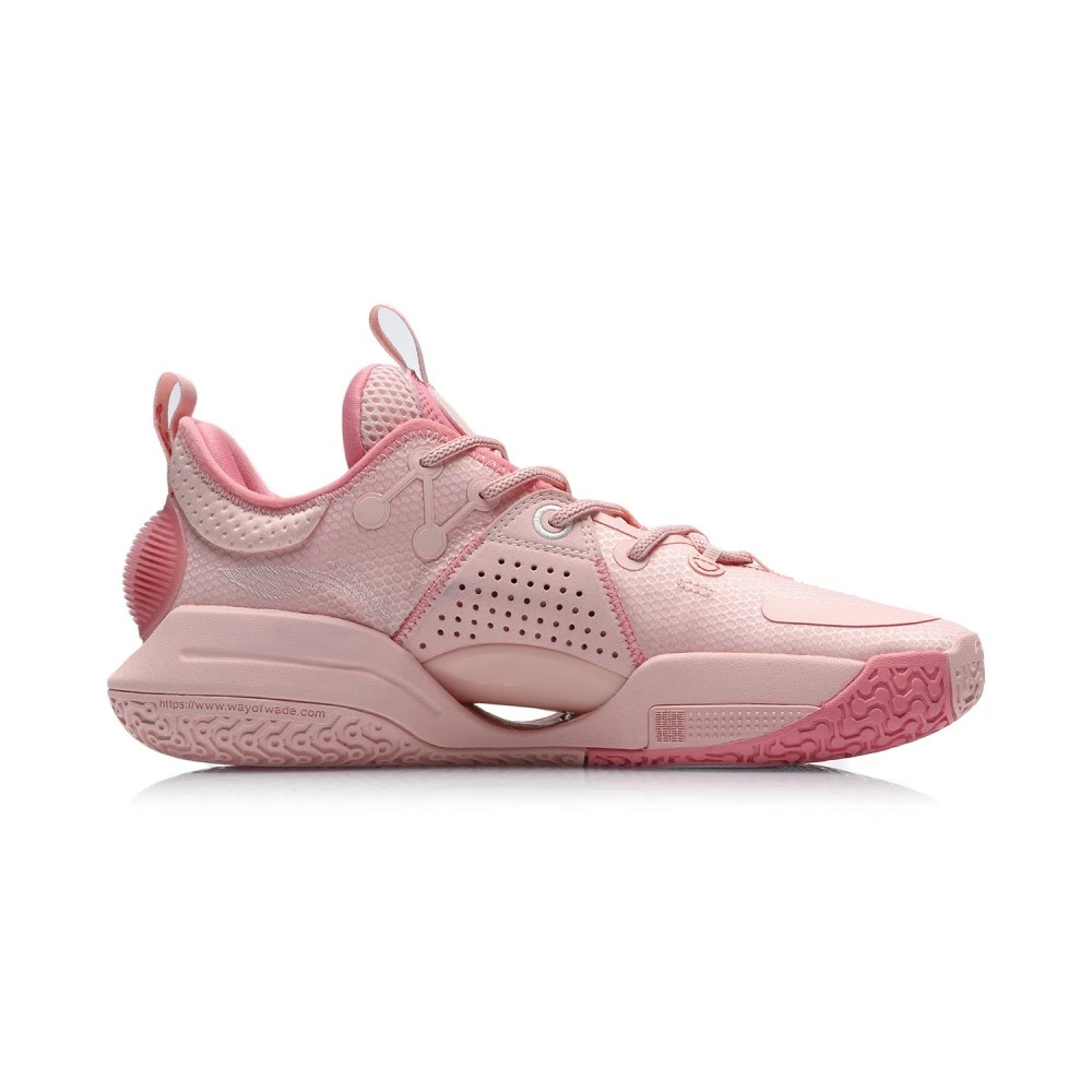 China&Sport Way Of Wade 2021 ALL CITY 9 V1.5 Sakura Men's Basketball Sneakers 3 China&Sport Way Of Wade 2021 ALL CITY 9 V1.5 Sakura Men's Basketball Sneakers - Image 3