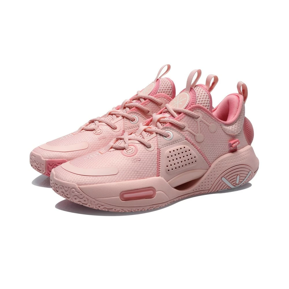 China&Sport Way Of Wade 2021 ALL CITY 9 V1.5 Sakura Men's Basketball Sneakers 4 China&Sport Way Of Wade 2021 ALL CITY 9 V1.5 Sakura Men's Basketball Sneakers - Image 4