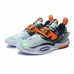 China&Sport Wade ALL CITY 10 V2 Dreamer Collection Professional Basketball Game Sneakers - Green/Black 8 China&Sport Wade ALL CITY 10 V2 Dreamer Collection Professional Basketball Game Sneakers - Green/Black -Li-Ning Shop abas059 14 4