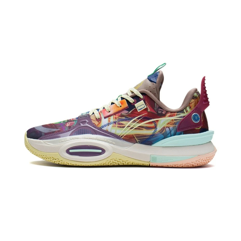 China&Sport Wade ALL CITY 10 X MARVEL DOCTOR STRANGE Professional Basketball Game Sneakers - Brown/Purple 1 China&Sport Wade ALL CITY 10 X MARVEL DOCTOR STRANGE Professional Basketball Game Sneakers - Brown/Purple