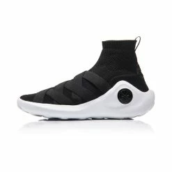 China&Sport 2018 Li-Ning Wade X Essence High Top Men's Stylish Basketball Culture Shoes - Black [ABCM067-1]