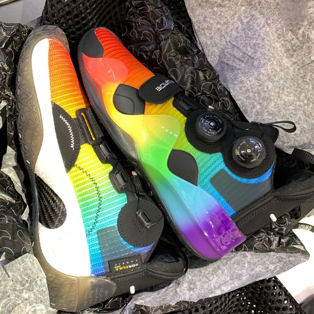 China&Sport Way Of Wade 8 'Pride' Rainbow Basketball Sneakers 2 China&Sport Way Of Wade 8 'Pride' Rainbow Basketball Sneakers - Image 2