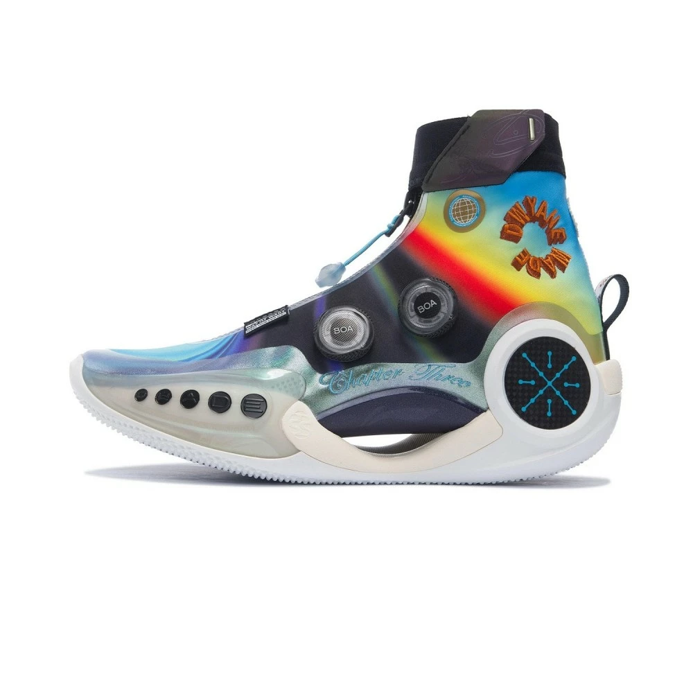 China&Sport Way Of Wade 9 Infinity "DISCO" High Top New Design Basketball Sneakers 4 China&Sport Way Of Wade 9 Infinity "DISCO" High Top New Design Basketball Sneakers - Image 4