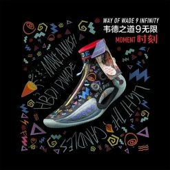 China&Sport Way Of Wade 9 Infinity "MOMENT" High Top New Design Basketball Sneakers 9 China&Sport Way Of Wade 9 Infinity "MOMENT" High Top New Design Basketball Sneakers -Li-Ning Shop aber003 5 3