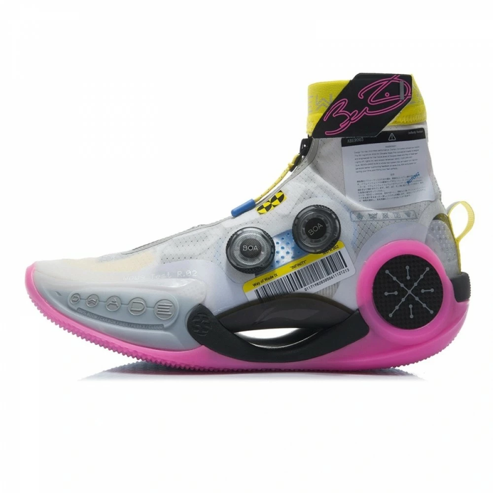 China&Sport Way Of Wade 9 Infinity "Test R2" High Top New Design Basketball Sneakers 6 China&Sport Way Of Wade 9 Infinity "Test R2" High Top New Design Basketball Sneakers - Image 6