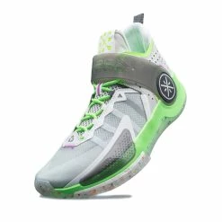 China&Sport Li-Ning 2021 Way Of Wade Fission VII Professional Basketball Game Shoes - Gray/Green/Black 4 China&Sport Li-Ning 2021 Way Of Wade Fission VII Professional Basketball Game Shoes - Gray/Green/Black -Li-Ning Shop abpr025 1 1