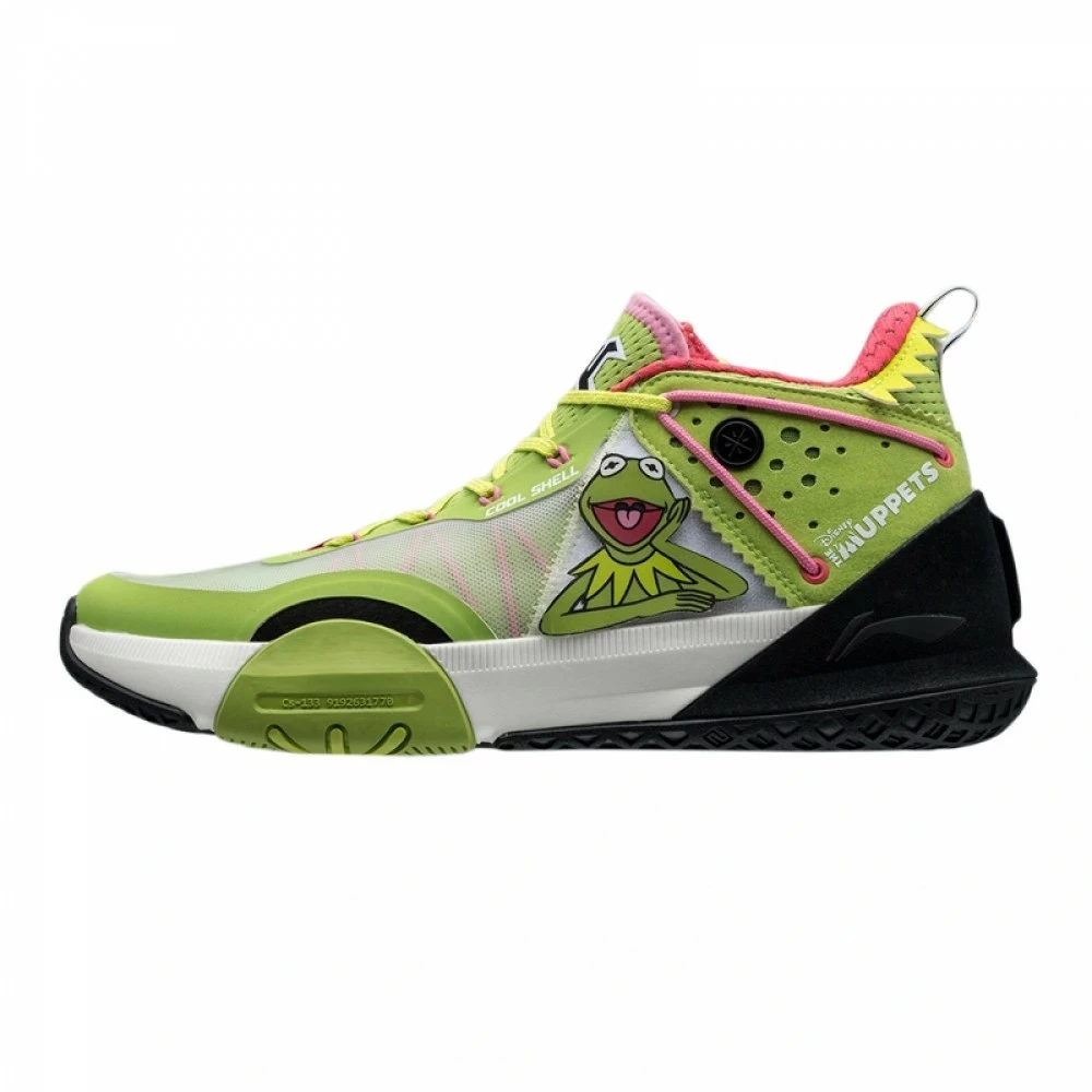 China&Sport Way Of Wade All Day 6 V2 Muppets "Kermit" Men's Basketball Court Shoes 1 China&Sport Way Of Wade All Day 6 V2 Muppets "Kermit" Men's Basketball Court Shoes