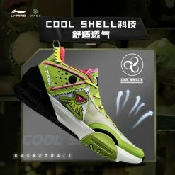 China&Sport Way Of Wade All Day 6 V2 Muppets "Kermit" Men's Basketball Court Shoes 9 China&Sport Way Of Wade All Day 6 V2 Muppets "Kermit" Men's Basketball Court Shoes -Li-Ning Shop abpr029 5 3