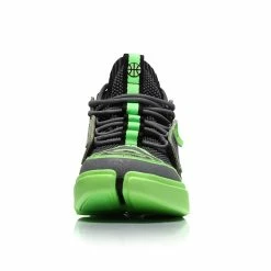 China&Sport Paris Fashion Week Li-Ning Essence ACE Men's Basketball Culture Sneakers - Grey/Green [AGBN069-3] -Li-Ning Shop agbn069 3 4