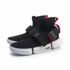China&Sport LI-NING 2019 ESSENCE 2 Buckle Up Basketball Culture Shoes - Black/Red 7 China&Sport LI-NING 2019 ESSENCE 2 Buckle Up Basketball Culture Shoes - Black/Red -Li-Ning Shop agbp051 1 3