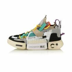 China&Sport China Li-Ning SS20 Paris Fashion Week ESSENCE 2 SFS Men's Basketball Casual Shoes - Grey/Black/White -Li-Ning Shop agbq063 3