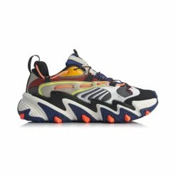 China&Sport China Li-Ning 2020 Paris Fashion Week X-Claw Men's Fashion Casual Shoes - Grey/Red/Gray -Li-Ning Shop aglq013 7 1